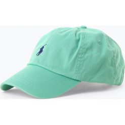Polo Ralph Lauren - Męska czapka z daszkiem, zielony. Zielone czapki męskie marki Polo Ralph Lauren, z haftami, z bawełny. Za 179,95 zł.