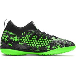 Buty halowe Puma Future 19.3 Netfit Tt M 105542 03. Zielone buty sportowe męskie Puma, z syntetyku, na sznurówki, do piłki nożnej. W wyprzedaży za 289,00 zł.