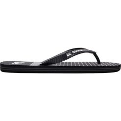 Quiksilver Męskie japonki Molokai Tijuana Black / Black / Grey AQYL100682-XKKS (rozmiar 42). Szare klapki męskie Quiksilver, bez wzorów. W wyprzedaży za 57,00 zł.