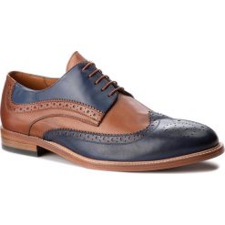Półbuty GINO ROSSI - Henry MPA706-309-4343-5733-0 59/88. Pomarańczowe buty wizytowe męskie Gino Rossi, bez wzorów, ze skóry, eleganckie, bez zapięcia. W wyprzedaży za 399,00 zł.