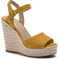 Espadryle ALDO - Ybelani 59188685 69. Żółte espadryle damskie ALDO, bez wzorów, z zamszu, bez obcasa, na obcasie. W wyprzedaży za 319,00 zł.