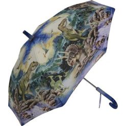Parasole: Parasol „Dinosaurs” w kolorze zielonym ze wzorem