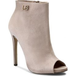 Buty zimowe damskie: Botki BALDOWSKI – D00736/2876 Cappuccino Zamsz
