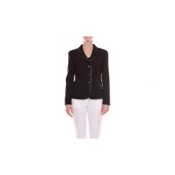 Żakiety / Blezery Moschino J05035824. Czarne żakiety damskie MOSCHINO, bez wzorów. Za 2174,25 zł.
