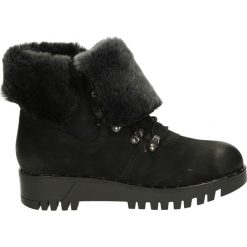 Botki - 107080 NAB BL. Czarne botki damskie skórzane marki Venezia. Za 279,00 zł.
