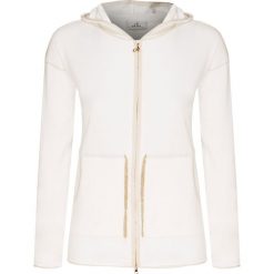 Bluza DEHA HARMONIC. Białe bluzy damskie Deha, bez wzorów, bez rękawów, z kapturem. W wyprzedaży za 441,00 zł.