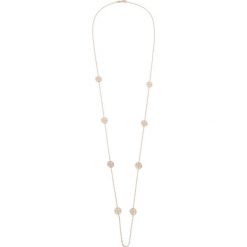Naszyjnik TORY BURCH - Miller Long Necklace 73846 Tory Gold 720. Żółte naszyjniki męskie Tory Burch, ze stali. Za 619,00 zł.