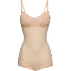 Body wyszczuplające Level 1 bonprix cielisty. Brązowe body damskie marki bonprix. Za 109,99 zł.