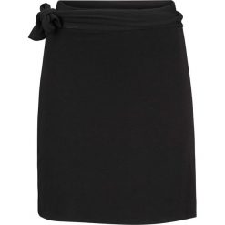 Spódnica - pas na biodra w deseń paisley bonprix czarny. Czarne spódniczki damskie bonprix, bez wzorów, z elastanu. Za 34,99 zł.