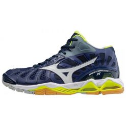 Mizuno Buty Do Siatkówki Wave Tornado X Mid Bluedepths Wht Syellow 42.5. Szare buty sportowe męskie Mizuno, bez zapięcia, na fitness i siłownię, mizuno wave. W wyprzedaży za 404,00 zł.