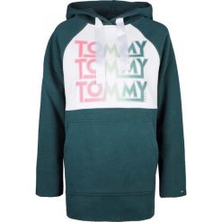 Tommy Jeans Bluza "Oversized Hoodie". Bluzy damskie TOMMY HILFIGER, z nadrukiem, z jeansu, bez rękawów, bez kaptura. Za 299,00 zł.