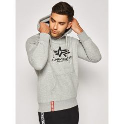 Bluza Alpha Industries Basic 178312. Czarne bluzy męskie Alpha Industries, m, bez wzorów, bez kołnierzyka, bez rękawów, bez kaptura. Za 329,00 zł.
