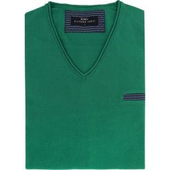Sweter DARIO 16-04JK. Zielone swetry klasyczne męskie marki Giacomo Conti, m. Za 169,00 zł.