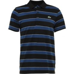 Koszulki polo: Lacoste Sport STRIPE Koszulka polo black/inkwell/white