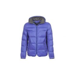 Kurtki pikowane Tommy Hilfiger LW BORIS. Niebieskie kurtki męskie TOMMY HILFIGER, s, bez wzorów, bez kaptura. Za 895,20 zł.