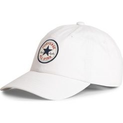 Czapka z daszkiem CONVERSE - 10008474-A02 102. Białe czapki damskie Converse, bez wzorów, z bawełny. Za 99,00 zł.