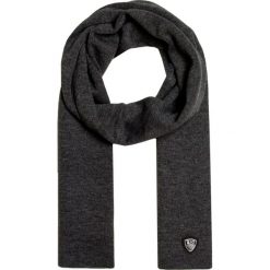 Szal EA7 EMPORIO ARMANI Szary. Szare szaliki męskie marki EA7 Emporio Armani, z aplikacjami, z dzianiny. Za 238,00 zł.