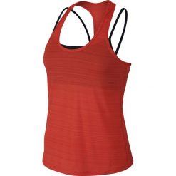 Koszulka sportowa damska NIKE VICTORY TANK / 726457-696 - NIKE VICTORY TANK. Różowe topy sportowe damskie Nike, bez rękawów. Za 69,00 zł.