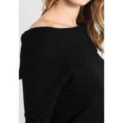 Swetry klasyczne damskie: Wallis Petite BARDOT JUMPER Sweter black