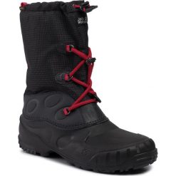 Śniegowce JACK WOLFSKIN - Iceland Taxapore High K 4020561 Black/Red D. Czarne śniegowce chłopięce Jack Wolfskin, bez zapięcia. Za 389,00 zł.