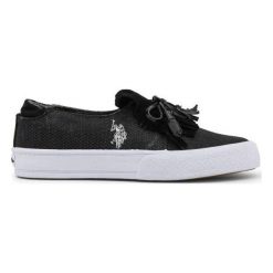 U.S. POLO ASSN. tenisówki slip-on damskie 39 czarny. Czarne trampki i tenisówki damskie U.S. Polo Assn., bez wzorów, bez zapięcia. Za 289,00 zł.