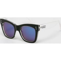 Vans - Okulary. Czarne okulary przeciwsłoneczne damskie Vans. W wyprzedaży za 59,90 zł.