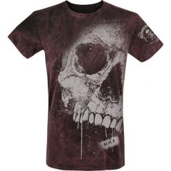 T-shirty męskie z nadrukiem: Black Premium by EMP Rebel Soul T-Shirt szary/czerwony