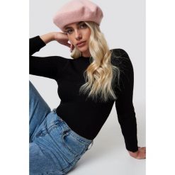 Trendyol Sweter Milla - Black. Szare swetry klasyczne damskie marki Vila, l, z bawełny, z okrągłym kołnierzem. Za 80,95 zł.