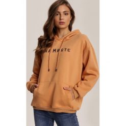 Camelowa Bluza Iphisova. Brązowe bluzy damskie Renee, s, bez wzorów, bez rękawów, bez kaptura. Za 99,99 zł.