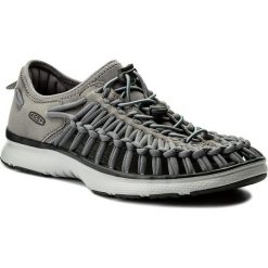 Sandały KEEN - Uneek 02 1018719 Steel Grey/Raven. Szare sandały męskie marki Keen, z tworzywa sztucznego, bez zapięcia. Za 379,95 zł.