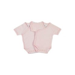 Pink or Blue Girls Body dziecięce 2 szt. Różowe body niemowlęce pink or blue, bez wzorów, z bawełny, bez rękawów. Za 39,00 zł.