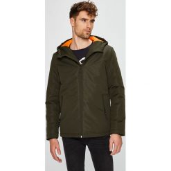 Jack & Jones - Kurtka. Niebieskie płaszcze męskie Jack & Jones, m, bez wzorów, z poliesteru, krótkie, z kapturem. W wyprzedaży za 169,90 zł.