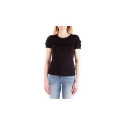 T-shirty z krótkim rękawem Silvian Heach PGP19592TS. Czarne t-shirty damskie Silvian Heach, s, bez wzorów, bez kołnierzyka. Za 212,18 zł.