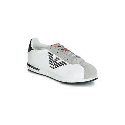 Buty Emporio Armani X4X260-XL710. Białe trampki męskie marki Emporio Armani, bez wzorów, bez zapięcia. Za 729,00 zł.