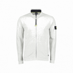 Lerros bluza męska 29D4520 XL biała. Białe bluzy męskie Lerros, xl, bez wzorów, z bawełny, bez kołnierzyka, bez rękawów, bez kaptura. Za 289,00 zł.