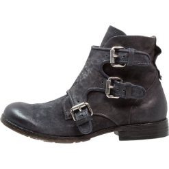 Buty zimowe męskie: A.S.98 CLASH Botki kowbojki i motocyklowe blu