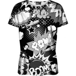 Colour Pleasure Koszulka damska CP-030 227 czarno-biała r. XXXL/XXXXL. Białe bluzki damskie marki Colour pleasure. Za 70,35 zł.