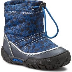 Śniegowce GEOX - B Gulp B.B Abx C B5402C 0FU50 C4184 Dk Navy/Royal. Niebieskie kozaki dziewczęce Geox, bez zapięcia. W wyprzedaży za 219,00 zł.