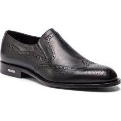 Półbuty BALDININI - 996724XDELO000000XXX Nero. Czarne buty wizytowe męskie Baldinini, bez wzorów, ze skóry, eleganckie, bez zapięcia. W wyprzedaży za 849,00 zł.