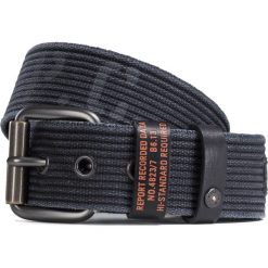 Pasek AERONAUTICA MILITARE Niebieski. Niebieskie paski męskie marki Aeronautica Militare, w paski, militarne. Za 520,00 zł.