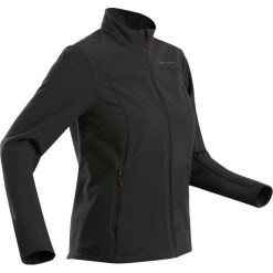 Kurtka Softshell trekkingowa - TREK 100 WINDWARM damska. Czarne buty trekkingowe damskie FORCLAZ. Za 119,99 zł.