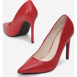 Czerwone Szpilki Macey. Czerwone szpilki Born2be, eleganckie. Za 89,99 zł.