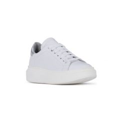 Buty At Go GO VIT BIANCO VELAM ARGENTO. Białe trampki i tenisówki damskie At Go, bez wzorów, bez zapięcia. Za 387,07 zł.