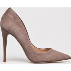 Steve Madden - Szpilki skórzane. Czerwone szpilki Steve Madden, bez wzorów, ze skóry, bez obcasa, na obcasie, bez zapięcia. Za 429,90 zł.