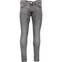 Dżinsy - Skinny fit - w kolorze szarym. Szare jeansy męskie Wrangler, m, w paski, klasyczne. W wyprzedaży za 153,95 zł.