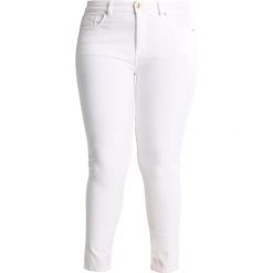 Ashley Graham x Marina Rinaldi IDRASTE Jeans Skinny Fit white. Białe rurki damskie Ashley Graham x Marina Rinaldi, bez wzorów, z elastanu. W wyprzedaży za 923,30 zł.