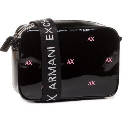 Torebka ARMANI EXCHANGE - 942165 0P175 74420 Black/Rose Quartz. Czarne listonoszki damskie Armani Exchange, bez wzorów, ze skóry ekologicznej, bez dodatków. W wyprzedaży za 359,00 zł.