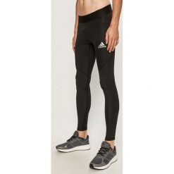 Adidas Performance - Legginsy. Czarne spodnie męskie adidas Performance, s, z nadrukiem, z elastanu. Za 169,90 zł.