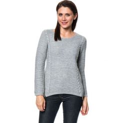 Sweter w kolorze szarym. Szare bez kategorii Assuili, z kaszmiru, z okrągłym kołnierzem. W wyprzedaży za 159,95 zł.