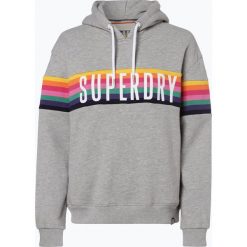 Superdry - Damska bluza nierozpinana, szary. Szare bluzy damskie Superdry, xl, bez wzorów, z dzianiny, bez rękawów, bez kaptura. Za 179,95 zł.